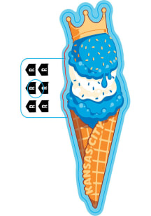 Kansas City Ice Cream Cone Stickers