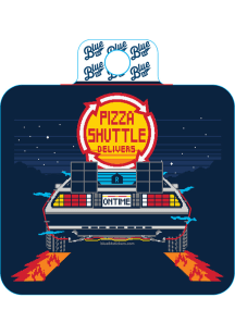 Manhattan Pizza Shuttle Car Stickers