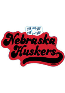 Nebraska Cornhuskers Screen Font Stickers
