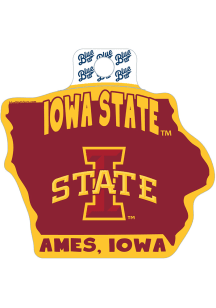 Iowa State Cyclones State Shape Stickers