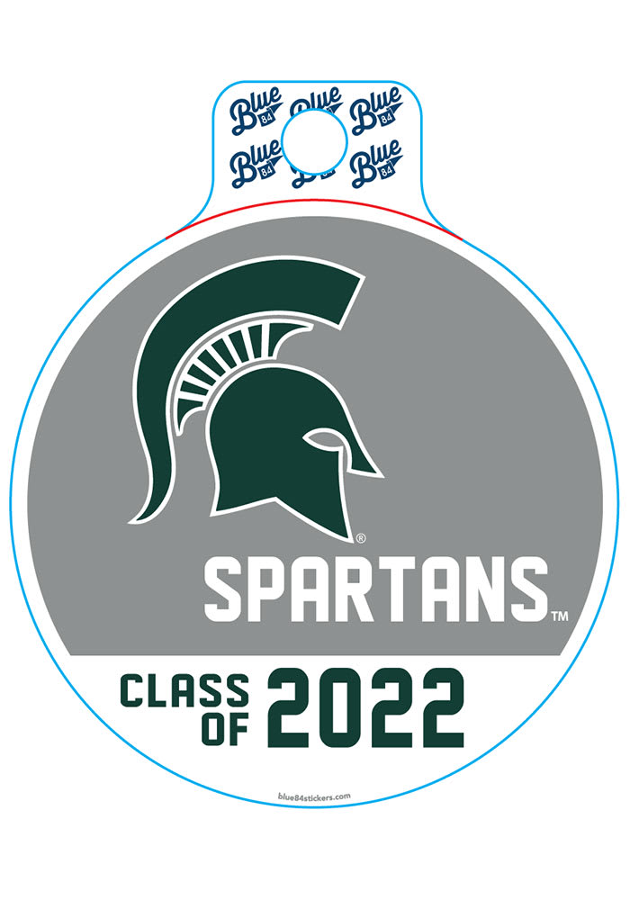 Michigan State Spartans Class of 2022 Stickers