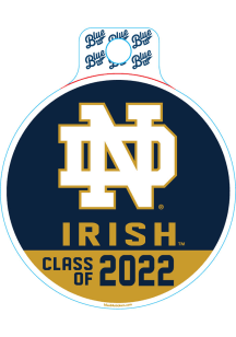 Notre Dame Fighting Irish Class of 2022 Stickers
