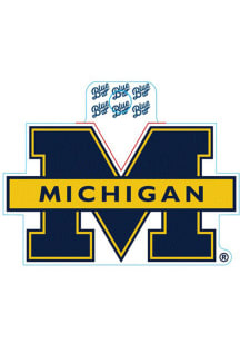 Michigan Wolverines Screen Font Stickers
