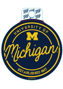 Michigan Wolverines Circle Stickers