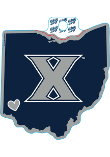 Xavier Musketeers State Stickers