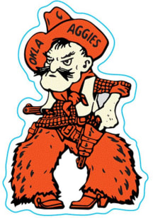 Oklahoma State Cowboys Vintage Mascot Stickers