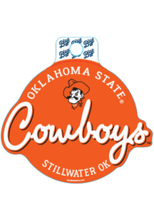 Oklahoma State Cowboys Circle Banner Stickers