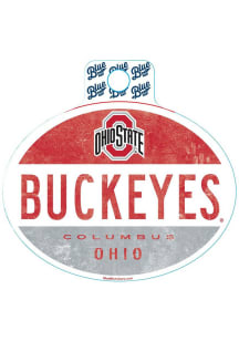 Ohio State Buckeyes Athletic O Oval Stickers