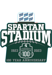 Michigan State Spartans Stadium 100th Year Stickers