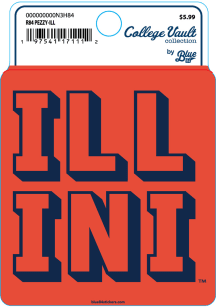 Illinois Fighting Illini Logo Stickers