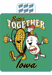 Iowa Corn and Beer Stickers