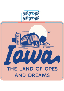 Iowa Opes Stickers