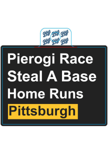 Pittsburgh Baseball Stickers