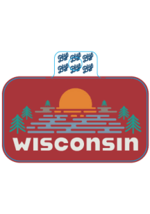 Wisconsin Sundown Stickers