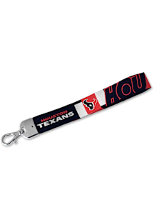 Houston Texans Lanyard Keychain - Navy Blue