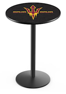 Arizona State Sun Devils Pitchfork Black Round Base Pub Table