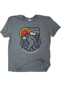 Colorado Blue Flashback Sasquatch Short Sleeve T Shirt