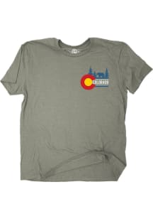 Colorado Grey Colorado Bear View Short Sleeve T Shirt