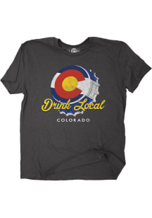 Colorado Charcoal Drink Local Short Sleeve T Shirt