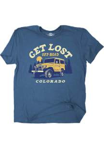 Colorado Blue Get Lost Off Road Short Sleeve T Shirt