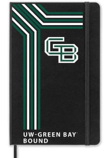 Wisconsin-Green Bay Phoenix School Bound team logo Notebook and Folder - Black