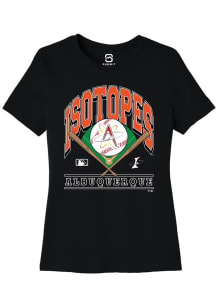Summit Sportswear Albuquerque Isotopes Womens Black Homefield Short Sleeve T-Shirt