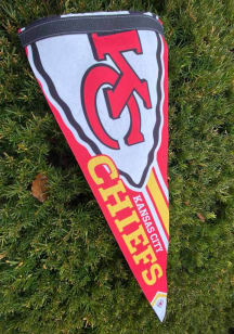 Kansas City Chiefs 12x30 Logo Premium Pennant
