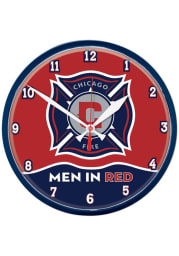 Chicago Fire 12.75in Round Wall Clock