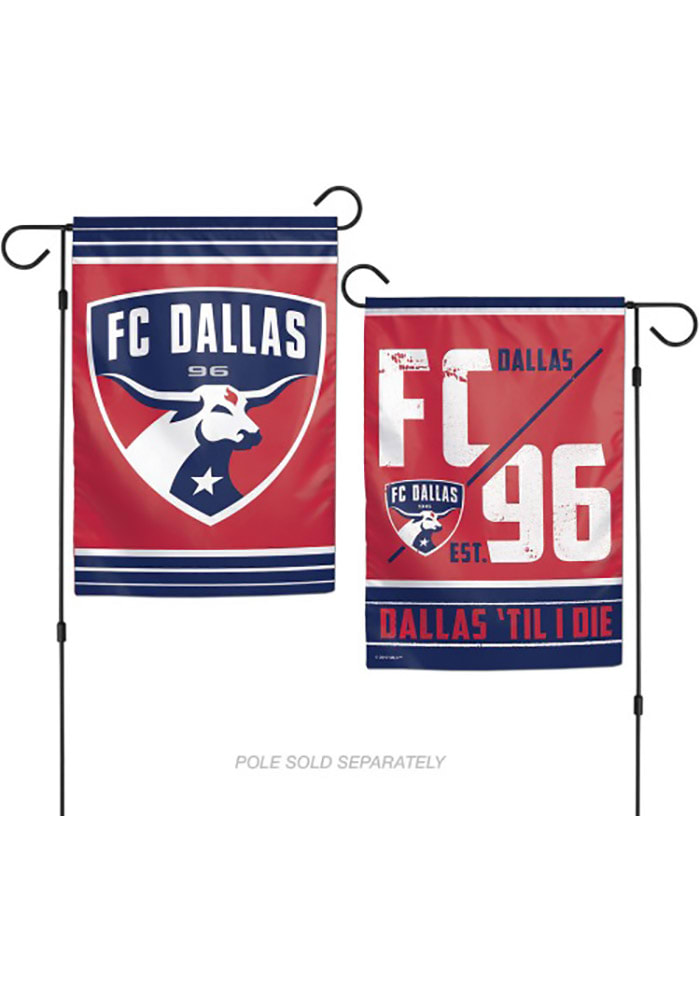 FC Dallas 12x18 2-Sided Garden Flag