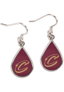 Cleveland Cavaliers Teardrop Womens Earrings