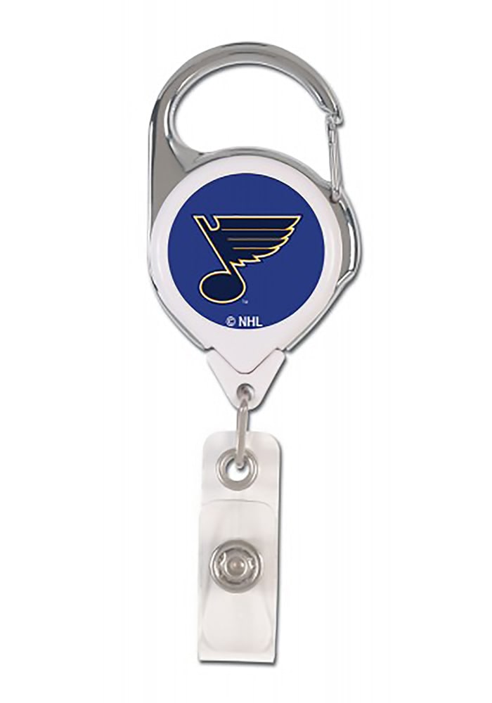 St Louis Blue NHL Hockey Retractable Name Badge Reel ID