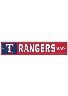 Texas Rangers 3.75 x 19 Street/Zone Sign