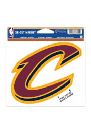Cleveland Cavaliers 4.5x6 Primary Logo Die Cut Magnet