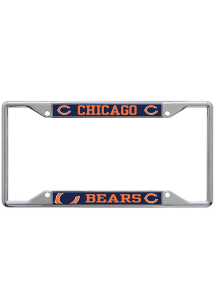 Chicago Bears Metallic Printed License Frame