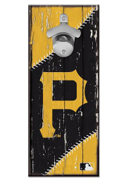 Pittsburgh Pirates 5x11 inch Bottle Opener Sign