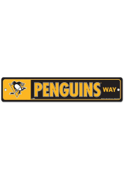 Pittsburgh Penguins Street Zone Sign