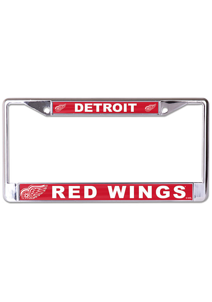 Detroit Red Wings Metallic Printed License Frame