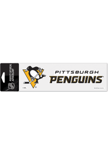 Pittsburgh Penguins 3x10 Auto Decal - Black