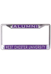 West Chester Golden Rams Team Color Alumni License Frame
