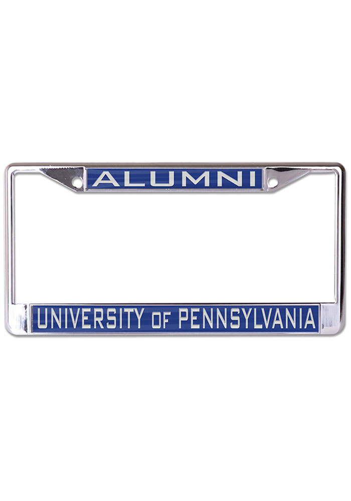 Pennsylvania Quakers Team Color Alumni License Frame