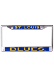 St Louis Blues Metallic Glitter License Frame