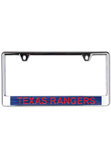 Texas Rangers Metallic Glitter License Frame