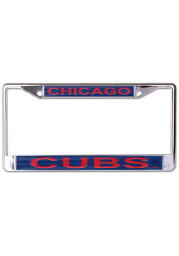 Chicago Cubs Metallic Glitter License Frame