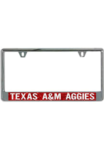 Texas A&amp;M Aggies Metallic Glitter License Frame