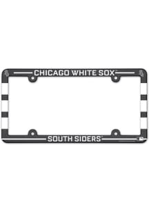 Chicago White Sox Full Color Plastic License Frame