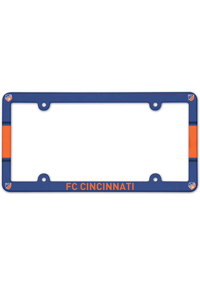 FC Cincinnati Full Color Plastic License Frame