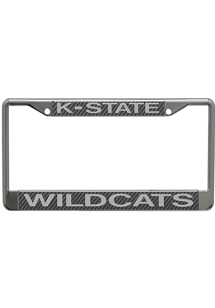 K-State Wildcats Carbon Fiber License Frame