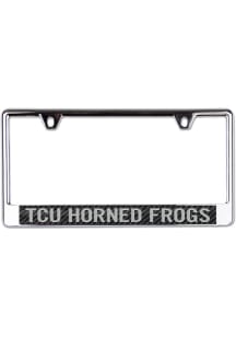 TCU Horned Frogs Carbon Fiber License Frame