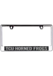 TCU Horned Frogs Carbon Fiber License Frame
