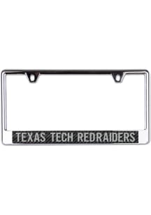 Texas Tech Red Raiders Carbon Fiber License Frame